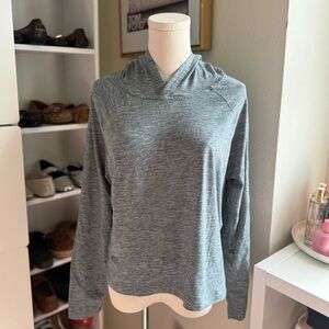 RBX Light Blue Long Sleeve Hoodie Sweatshirt Pullover Size Large